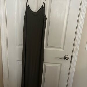 Rick Owens Gray Sleeveless Maxi Dress